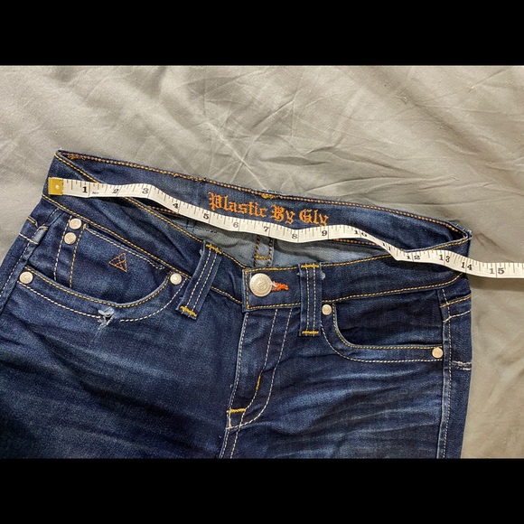 Plastic by Gly made in USA Jeans 26 - Picture 5 of 6